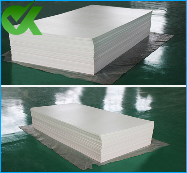 Where can high density polyethylene sheets be used