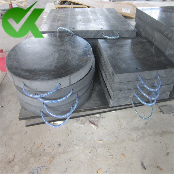 UHMWPE Crane Stabiliser Outrigger Pads For Bucket Truck 36×36