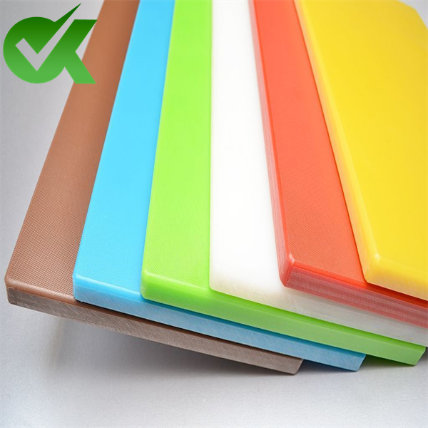 China large plastic colour coded polyethylene chopping board