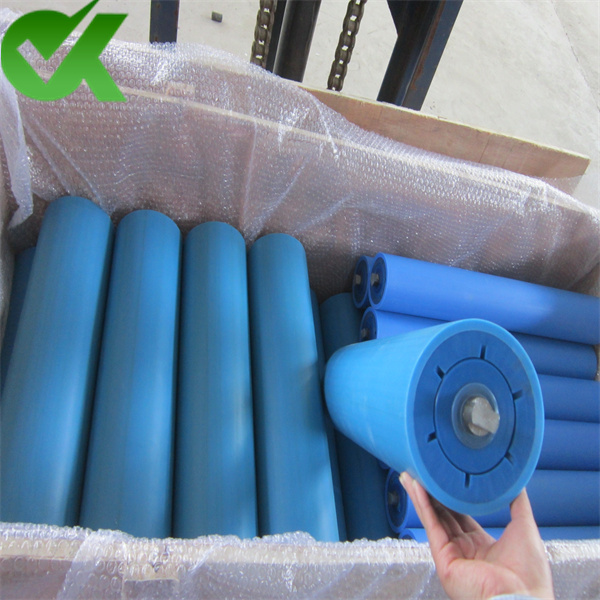 UHMWPE Conveyor Roller Black Durable Corrosion Resistance